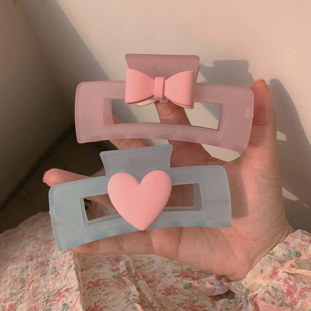 Kẹp Tóc Hình Trái Tim Dễ Thương Cho Nữ