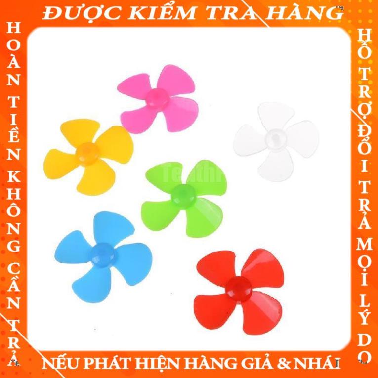 Set 6 cánh quạt nhựa ABS 4 cánh 2mm x 56mm dành cho mô hình máy bay RC fgiuong