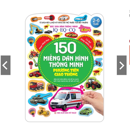 Sách - Combo 150 miếng dán hình thông minh (trọn bộ 4 cuốn)
