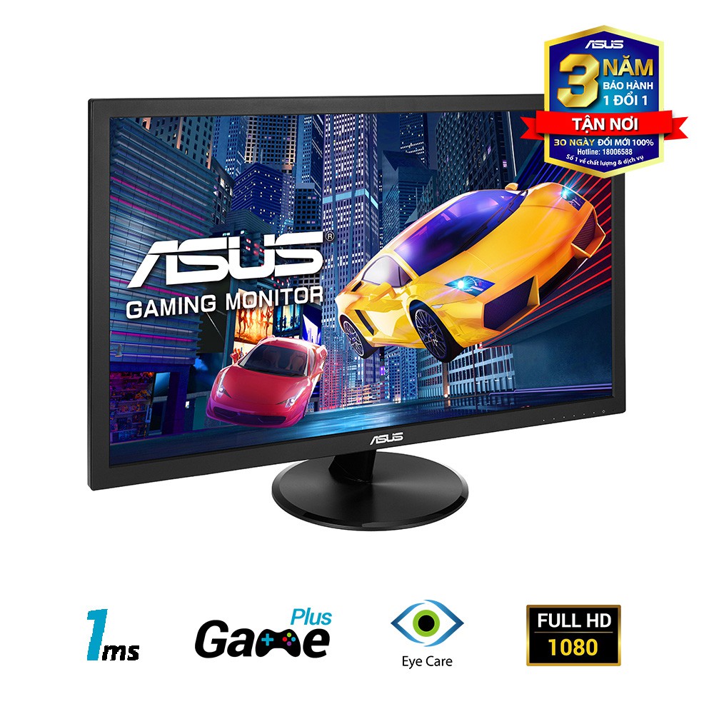 Màn Hình Máy Tính Asus VP228HE 21.5 inch FHD Tích Hợp Loa Hàng Chính Hãng