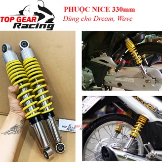 Phuộc Sau Nice Giảm Xóc Wave Dream 330mm <Giá 1 Đôi>