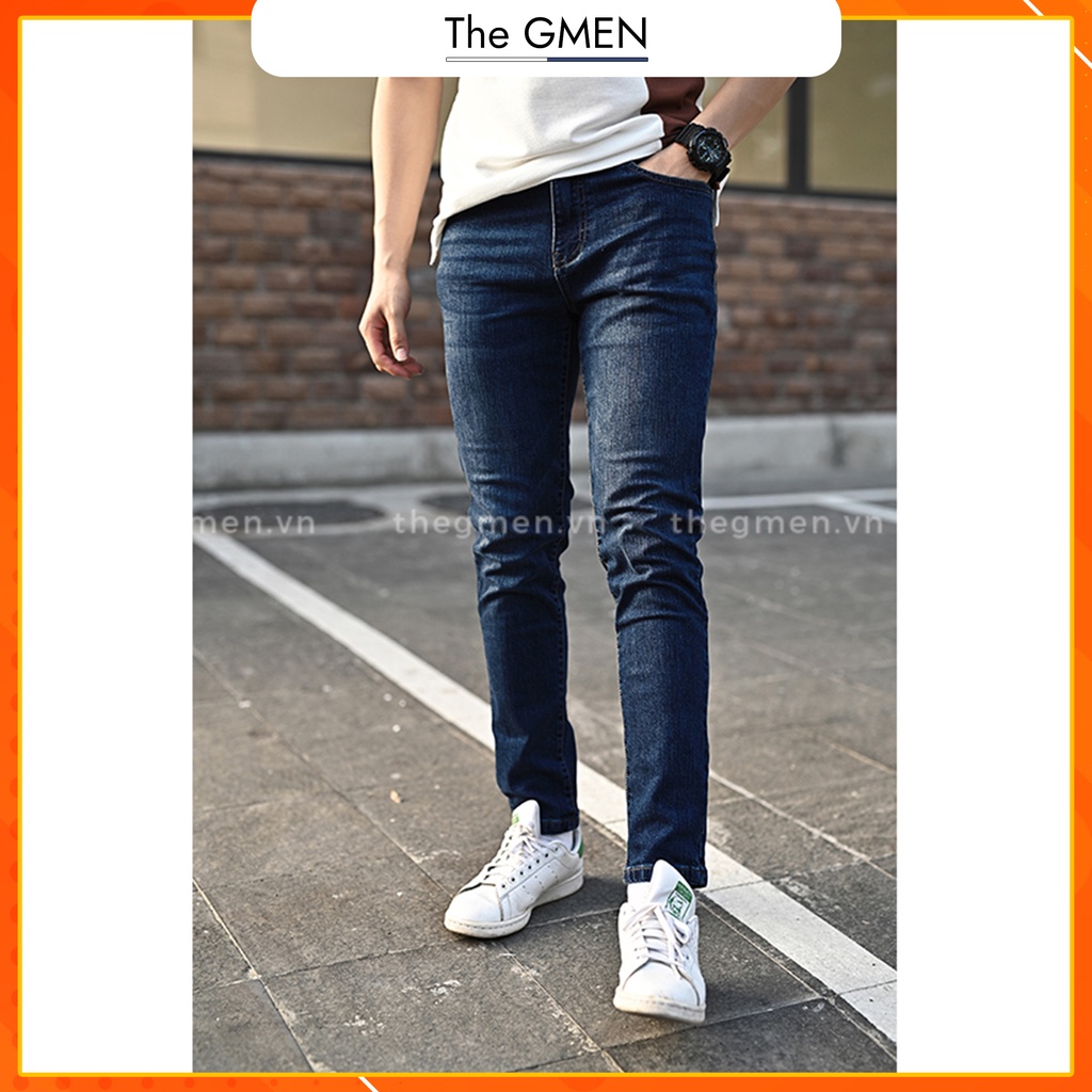 Quần Jeans nam The GMEN Slimfit 90's form dáng ôm, chất liệu co giãn thoải mái, giá tốt