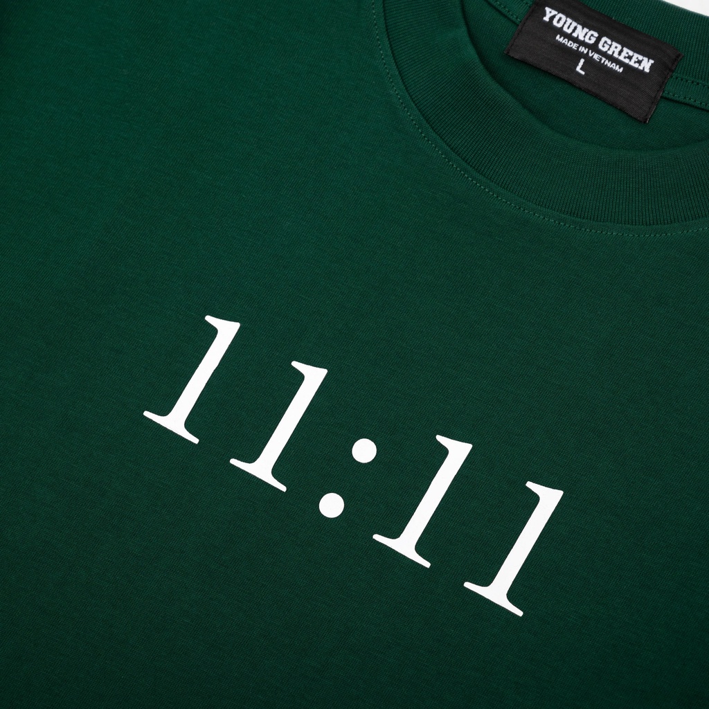 Áo Thun Young Green 11:11 - Thun 100% cotton 250gsm