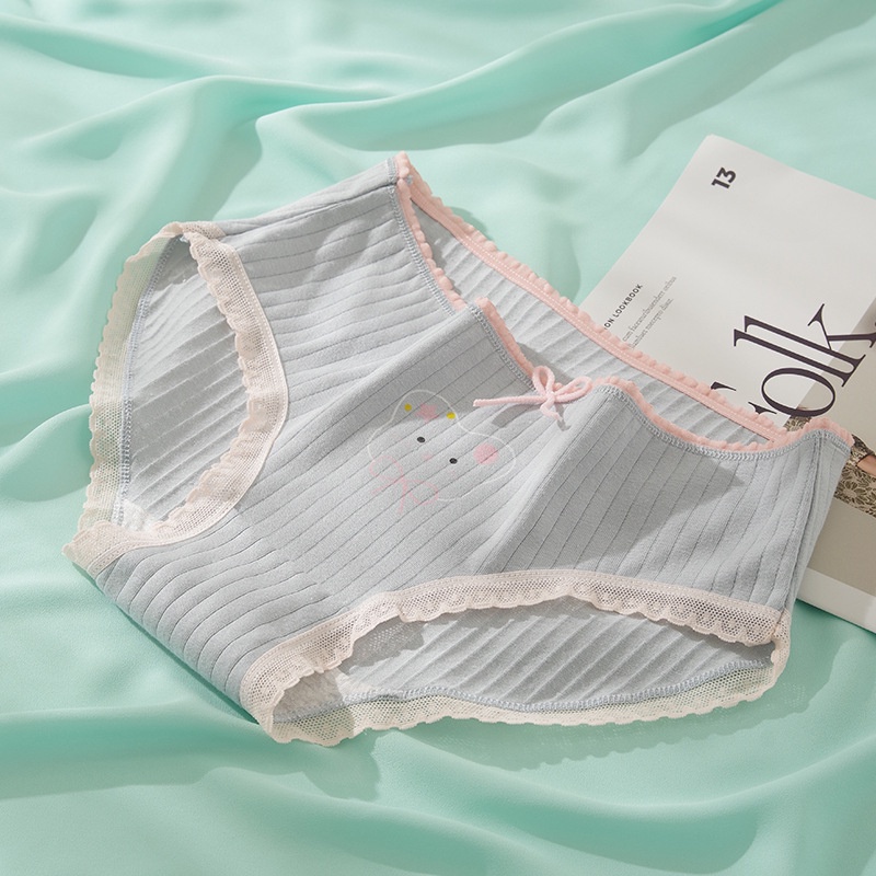 Quần lót cotton lưng vừa in họa tiết trái cây phong cách Nhật Bản mới cho nữ | BigBuy360 - bigbuy360.vn