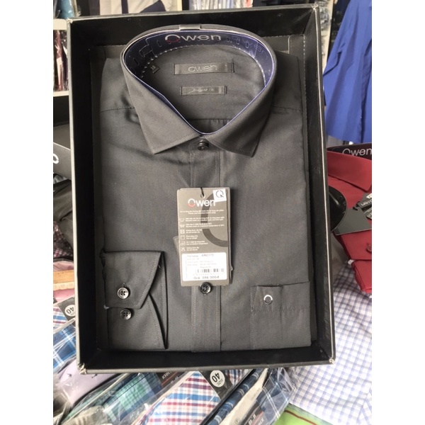 Sơ mi trơn Owen dài tay sale 30%