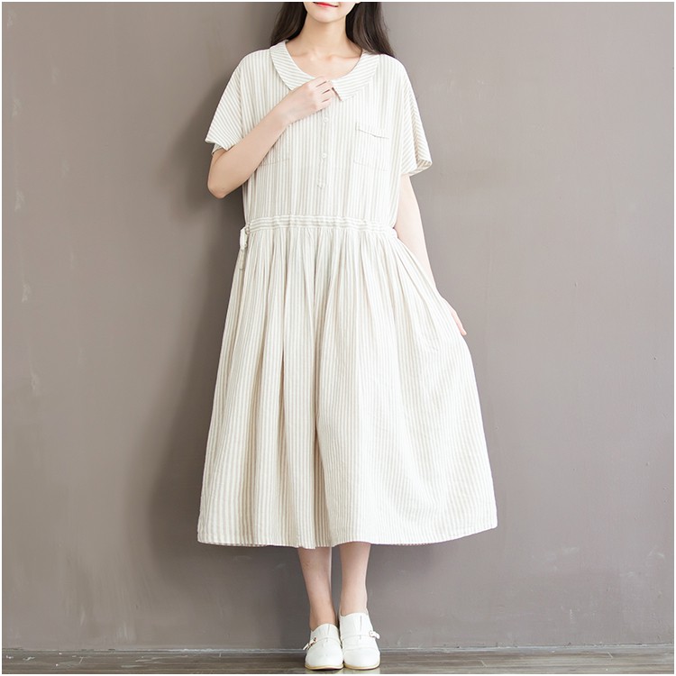 [ORDER] Váy đầm nữ bigsize dáng xòe form nữ sinh trẻ trung (fit đến 80kg) (V017)