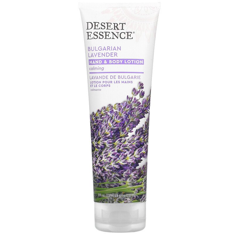 Lotion dưỡng thể & dưỡng da tay hữu cơ Desert Essence 237ml – Hương Lavender