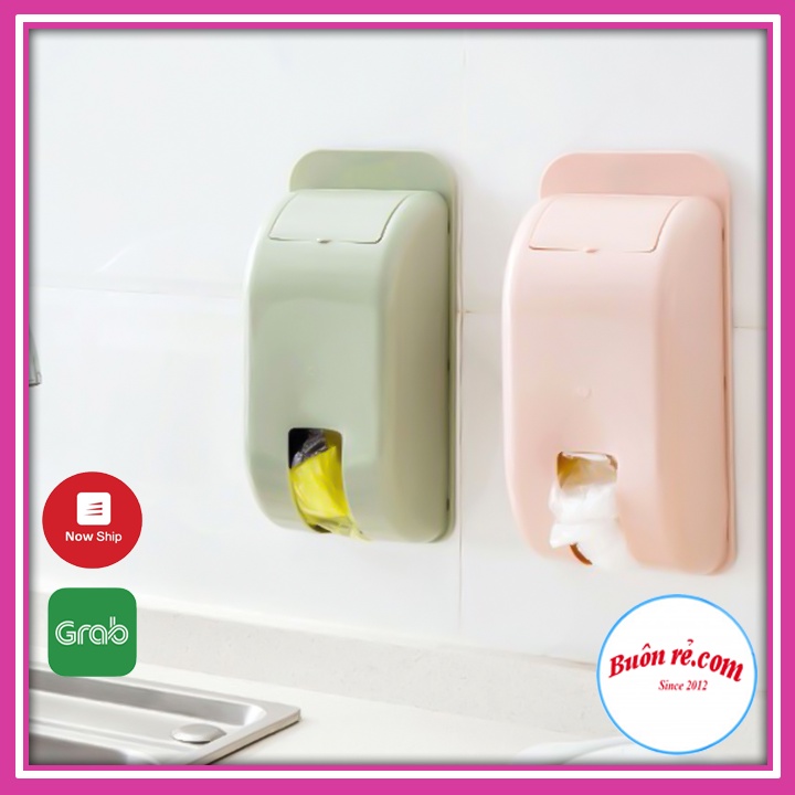 Hộp đựng túi nilong, túi rác Việt Nhật - Hộp nhựa đựng túi nilong dán tường 01434