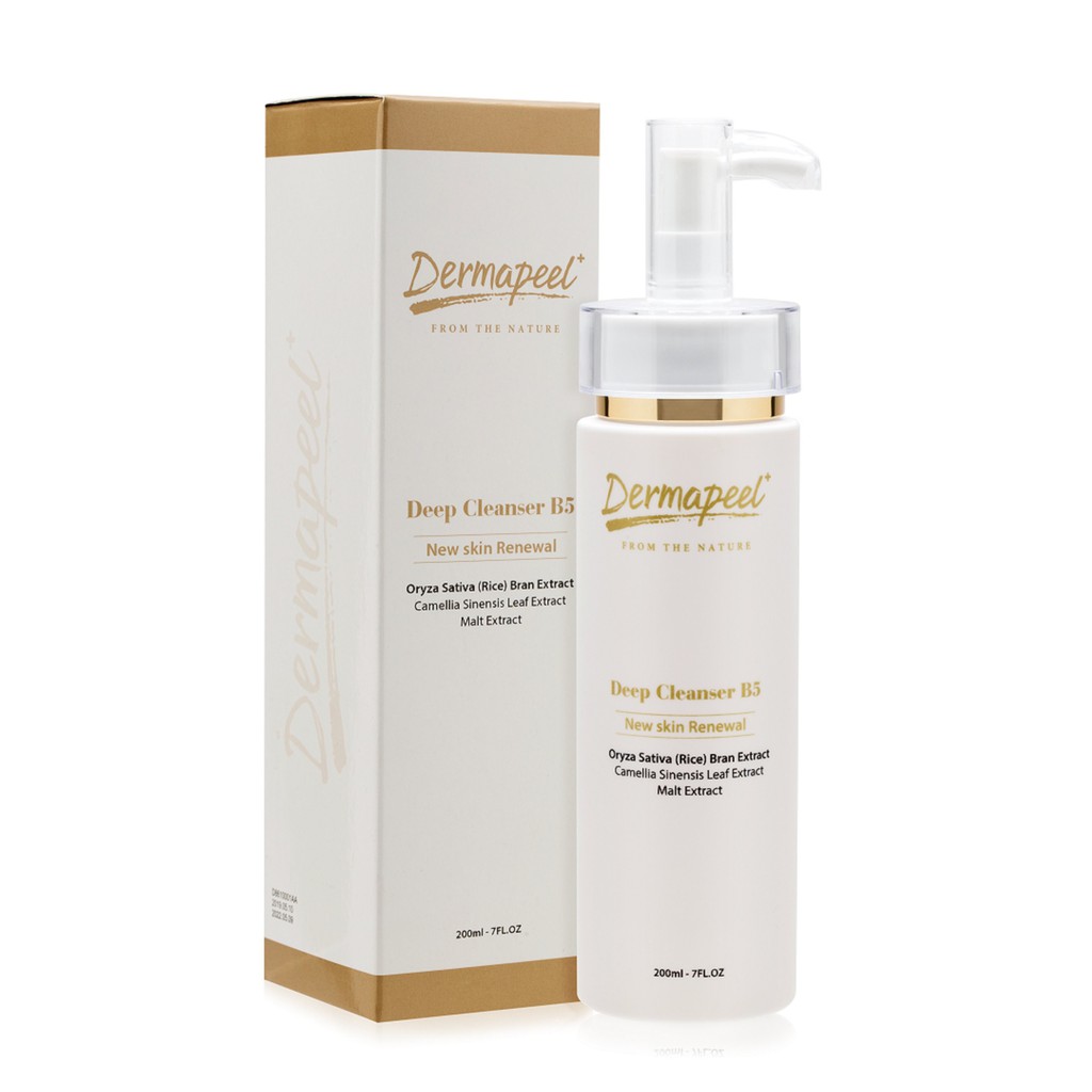Sữa rửa mặt Dermapeel Deep Cleanser B5 - Sữa rửa mặt Hàn Quốc cao cấp Dermapeel