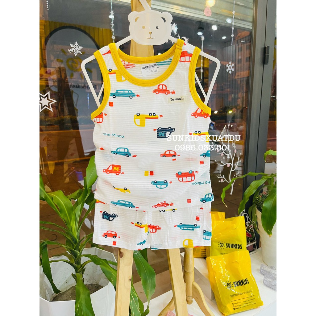 Bộ Cotton tre sát lách xuất Hàn