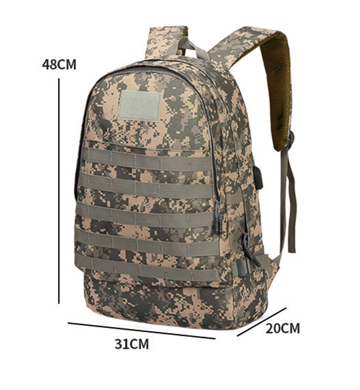 Balo 3 PUBG chống nước - kèm rack sạc - Hàng Cao Cấp