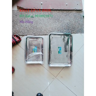 Khay Úp Ly INOX vuông