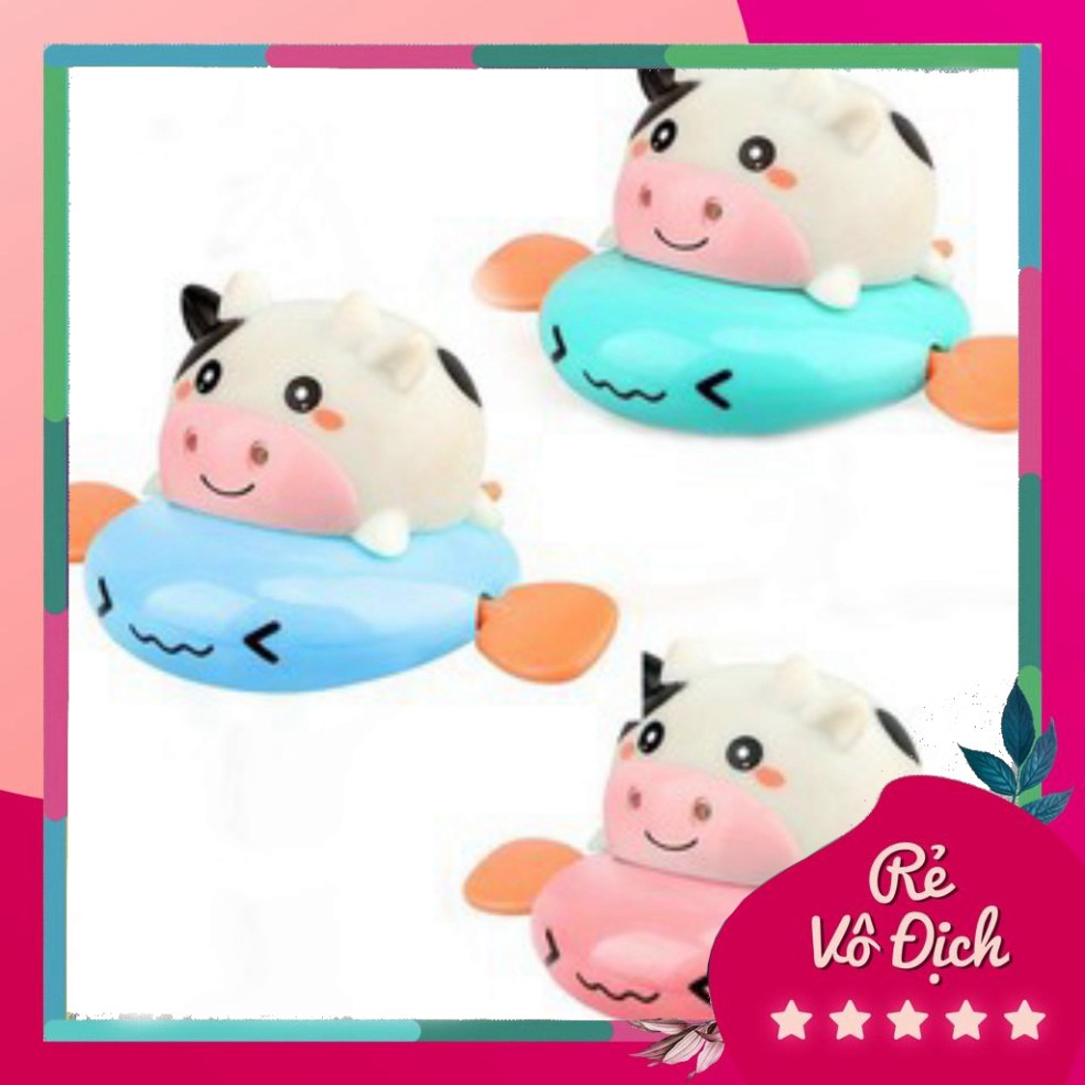 Thú bơi vặn cót thả bồn tắm loại To cho bé BONBON KIDS