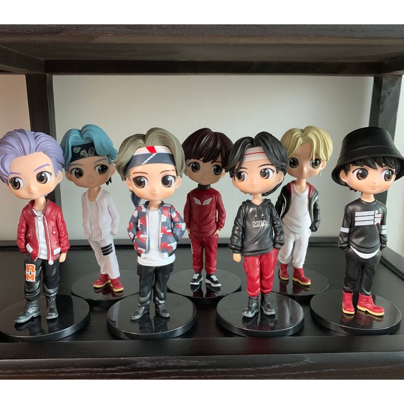 Mô hình chibi BTS Bangtan Boys Loại 1 V Jimin Jin JK Jhope RM Suga dễ thương quà tặng