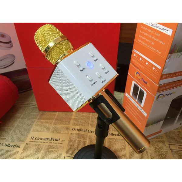 [GIÁ SỐC]Micro Karaoke Bluetooth Q7