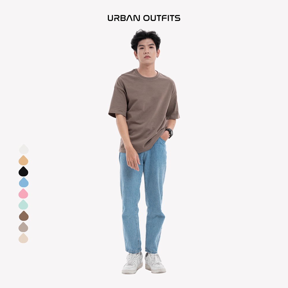 Áo Thun Tay Lỡ Form Rộng URBAN OUTFITS  ATO125 Local Brand In Hình ver 2.0 Chất Vải 100% Compact Cotton 250GSM