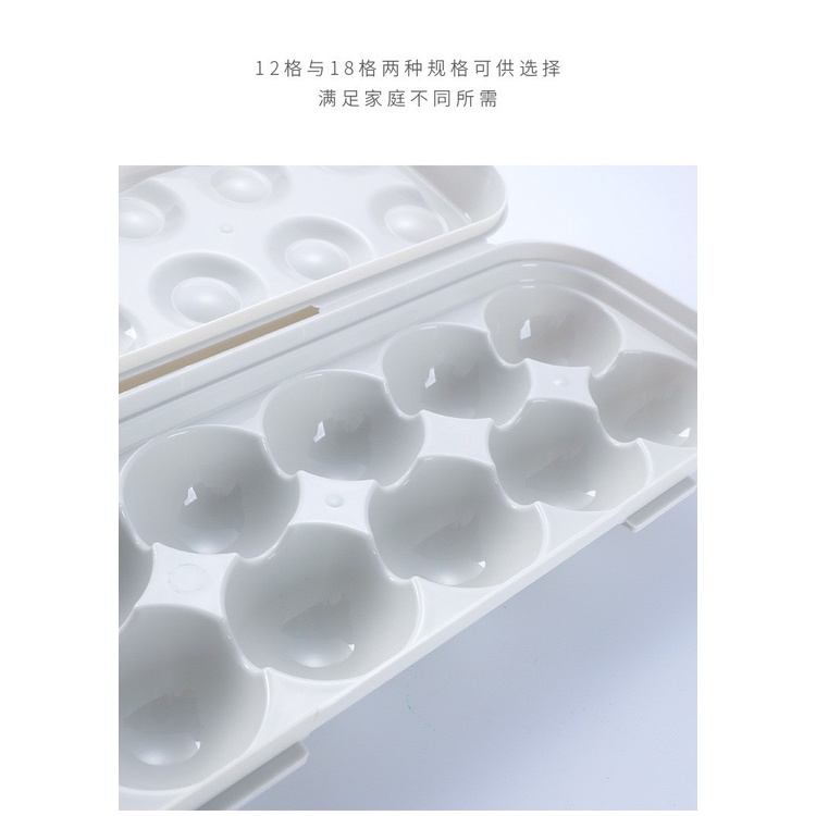 Khay đựng trứng trong tủ lạnh hộp đựng trứng gà vịt tiện dụng