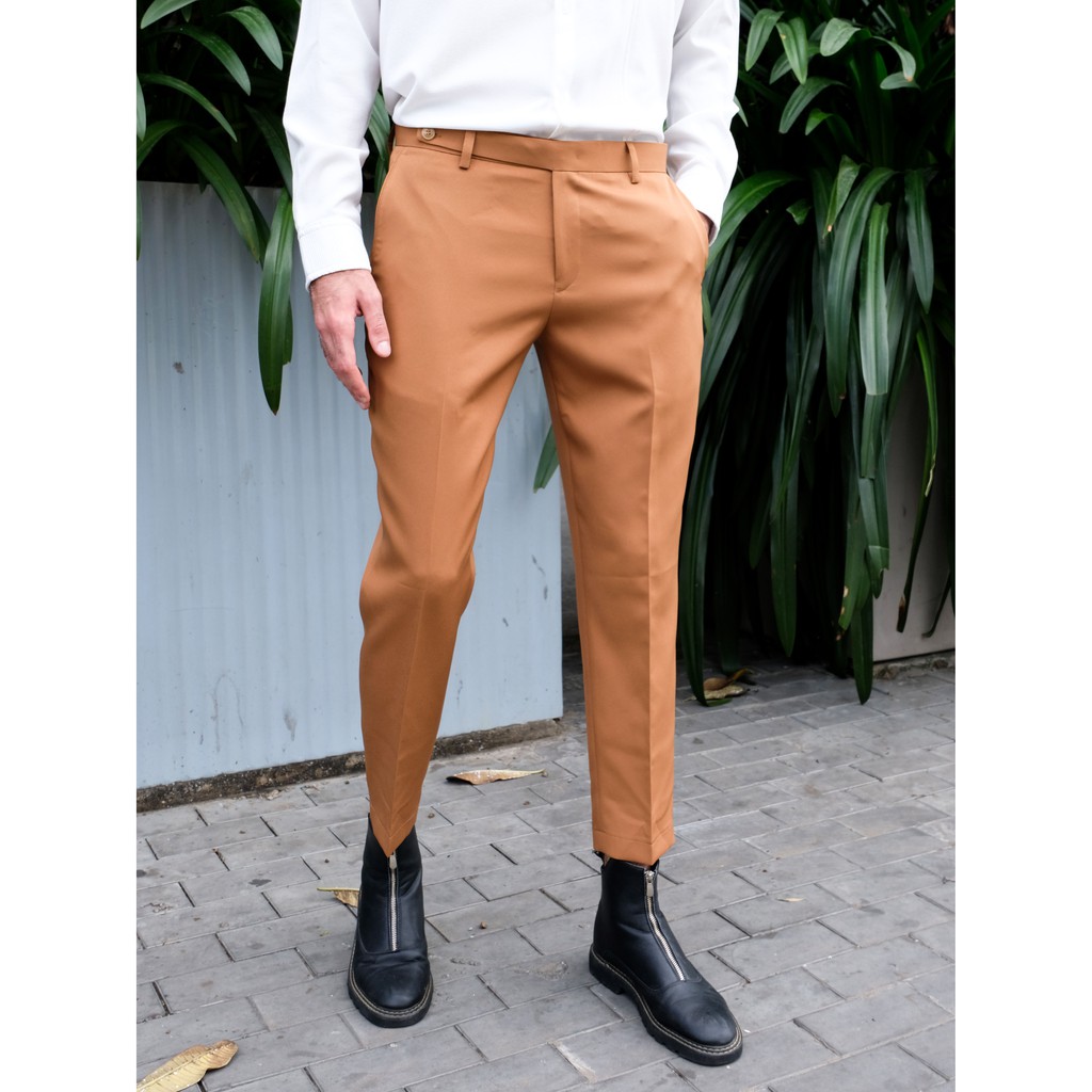 QUẦN TÂY MÀU KAKI ĐẤT