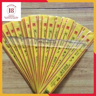 Thước kẻ nhựa trong suốt 20cm - 30cm