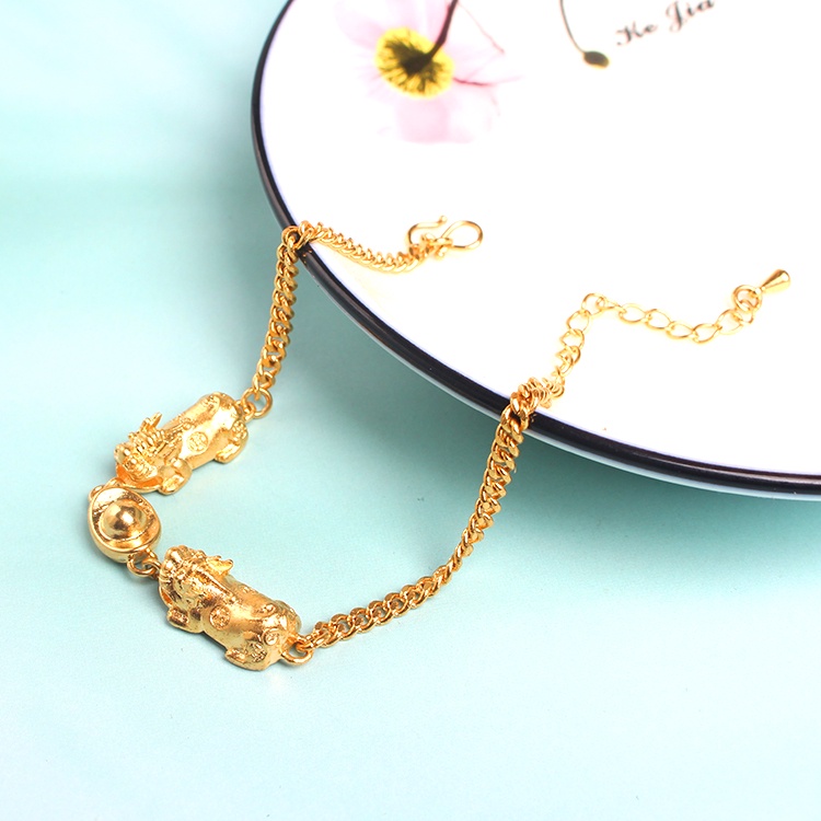 Vòng Tay Vàng Giả Xinh Xắn Thời Trang Cho Nữ