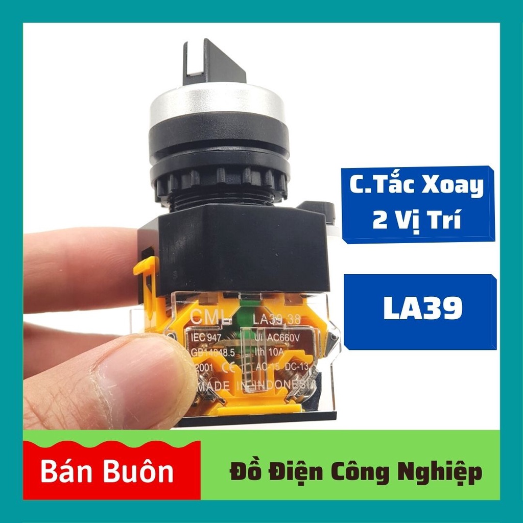 Công tắc xoay 2 vị trí, Công tắc đảo chiều LA39 LA38