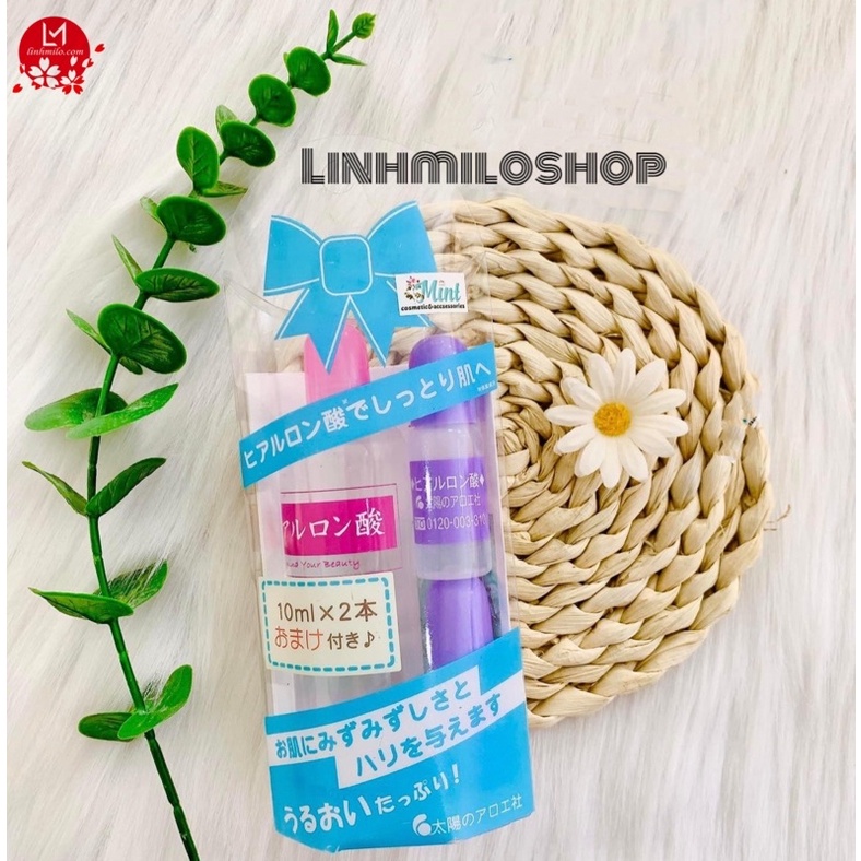 Tinh chất serum cấp ẩm HA tím Hyaluronic Acid Nhật Bản 80ml+10ml + 10ml