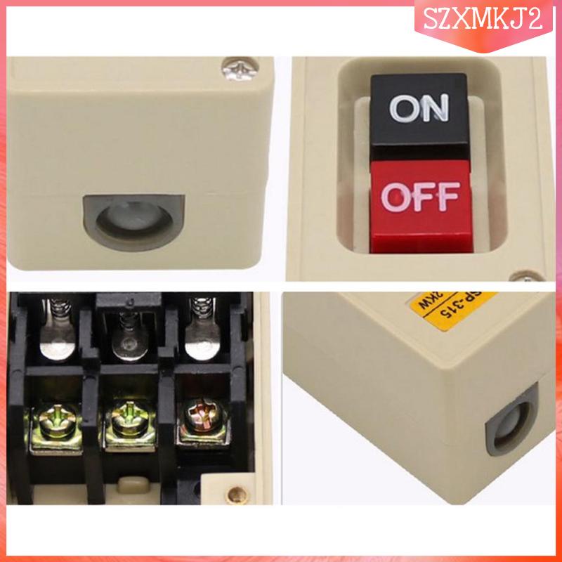 1 Công Tắc Nhấn / Tắt Nguồn Chống Nước szxmkj2 TBSP-330 3P 30A