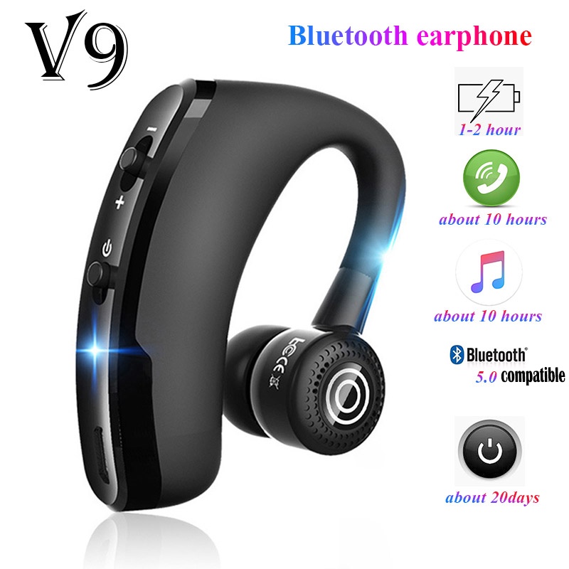 Illunt Tai Nghe Bluetooth V9 V9s S109 Chống Ồn Có Màn Hình LED HD