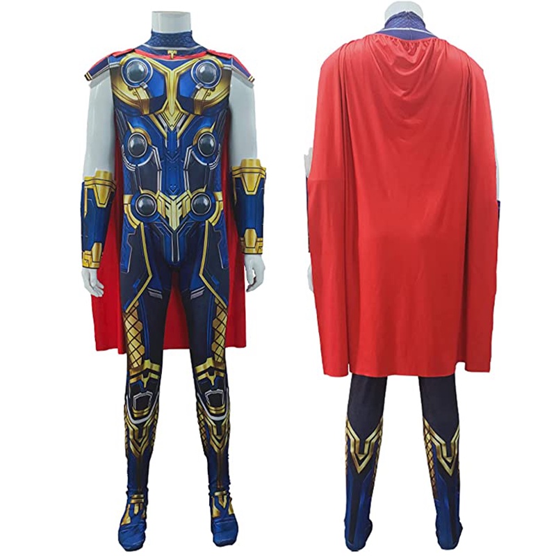 Trang phục hóa trang siêu anh hùng Thor Love and Thunder 2022 phù hợp làm quà tặng cho người lớn/ trẻ em