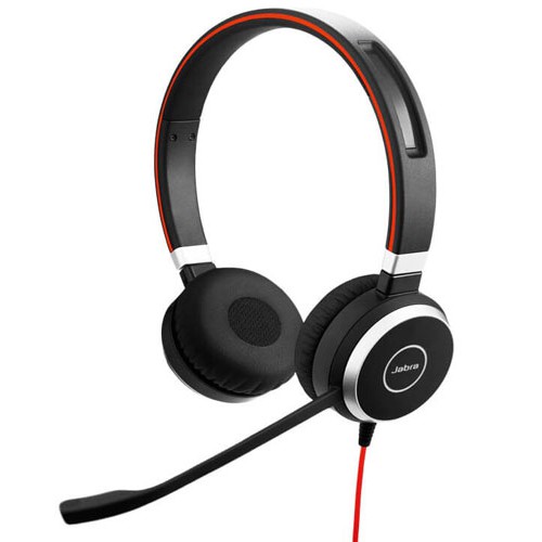 Tai nghe có micro Jabra Evolve 40 Stereo MS - Hàng chính hãng