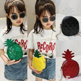 Túi đeo chéo mini hình quả dứa dễ thương cho bé gái