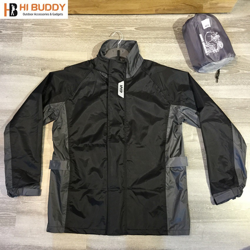 Áo Mưa Bộ GIVI RRS07 - Hàng Chính Hãng, Bảo Hành Đường May