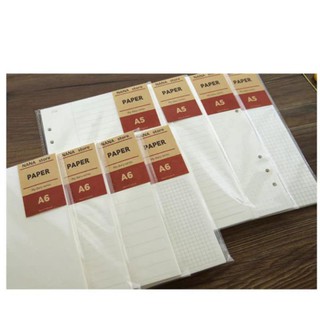 Giấy Refill Sổ Còng 6 Lỗ A5/A6