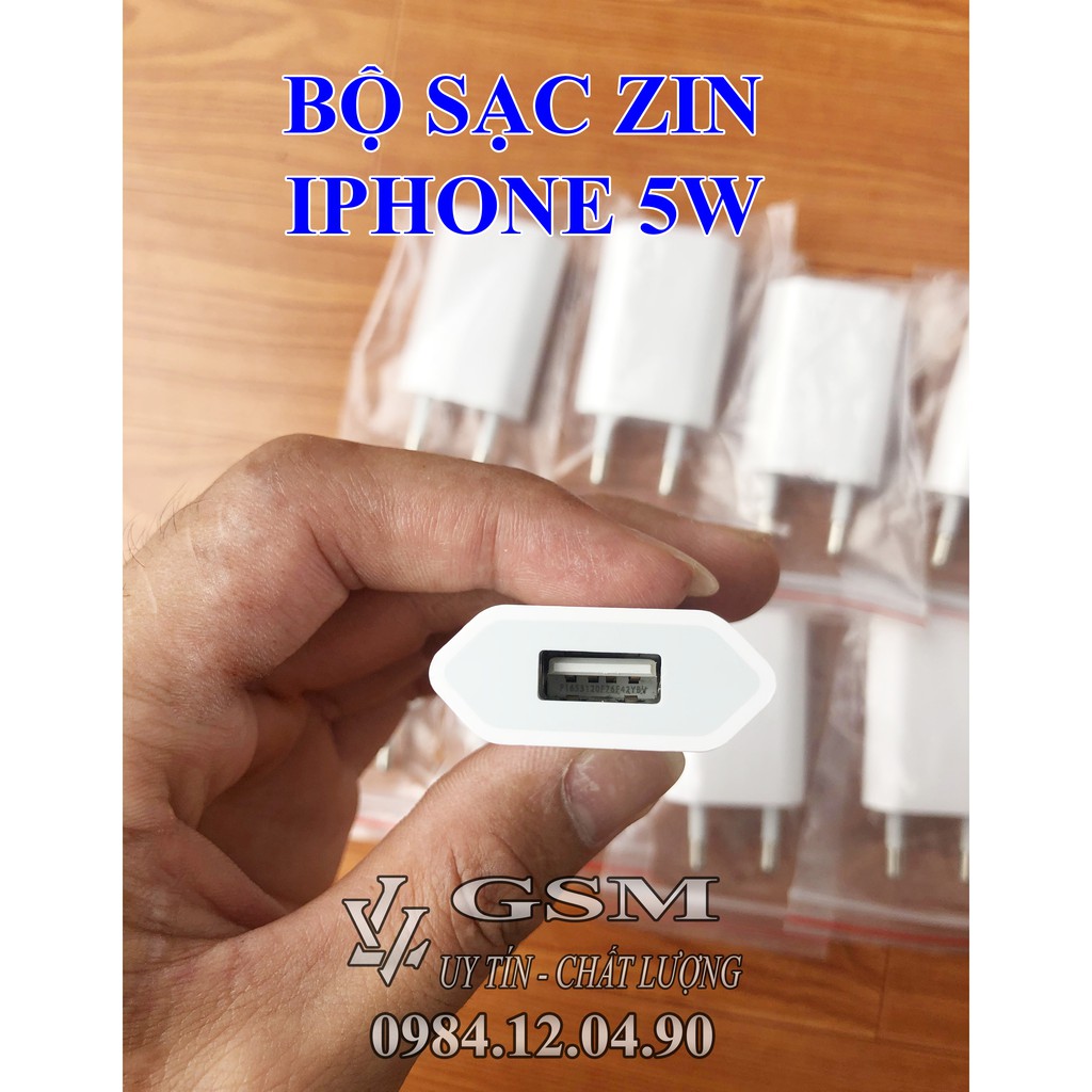 BỘ SẠC ZIN BÓC MÁY 5W