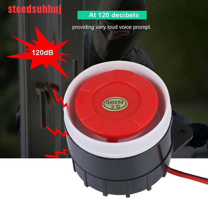 Loa Báo Động Mini Có Dây 110db Dc 12v Cho Xe Hơi