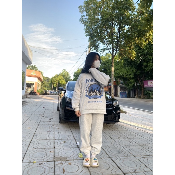 set nỉ unisex fom rộng | BigBuy360 - bigbuy360.vn