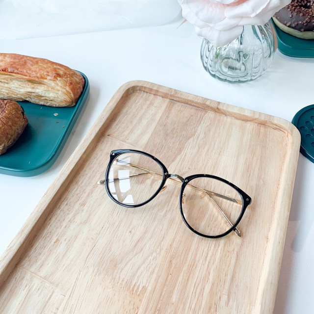 👓 Gọng Kính Cận Thái Lan Mắt Tròn Đen To NamsMua Kèm Deal Sốc-168-OXUI6