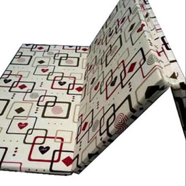 ▥▣Nệm PE Gấp 3 1m x 2m x 3cm 1 người nằm - ký túc xá - nhà trọ sinh viên
