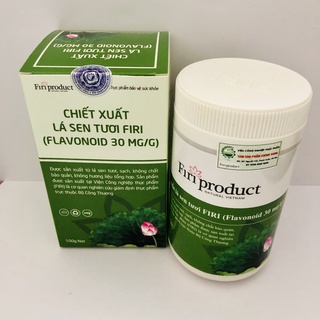 Bột nguyên chất lá sen tươi