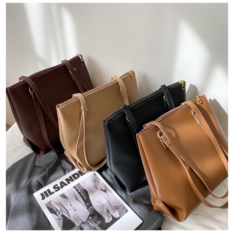 Túi Xách Cỡ Lớn Thiết Kế Mới Đơn Giản Thời Trang 2020 Cho Nữ