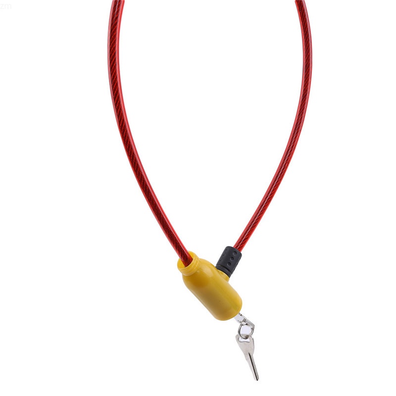 Dây Khóa Xe Đạp Chống Trộm Kèm 2 Chìa Khóa Zm222.vn