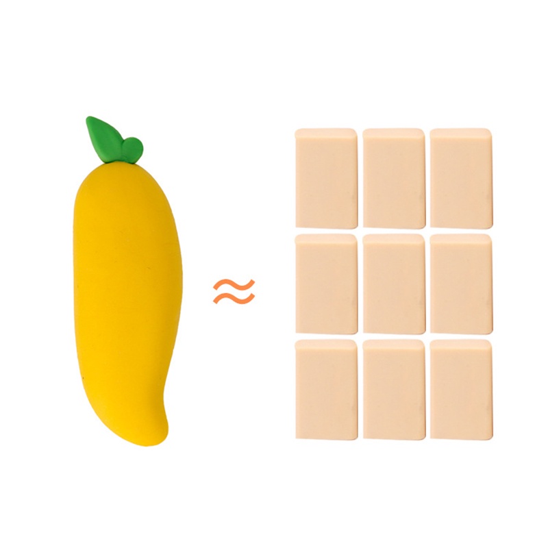 Cục Tẩy Thiết Kế Hình Trái Cây Hoạt Hình Sáng Tạo Dành Cho Trẻ Nhỏ Tiểu Học