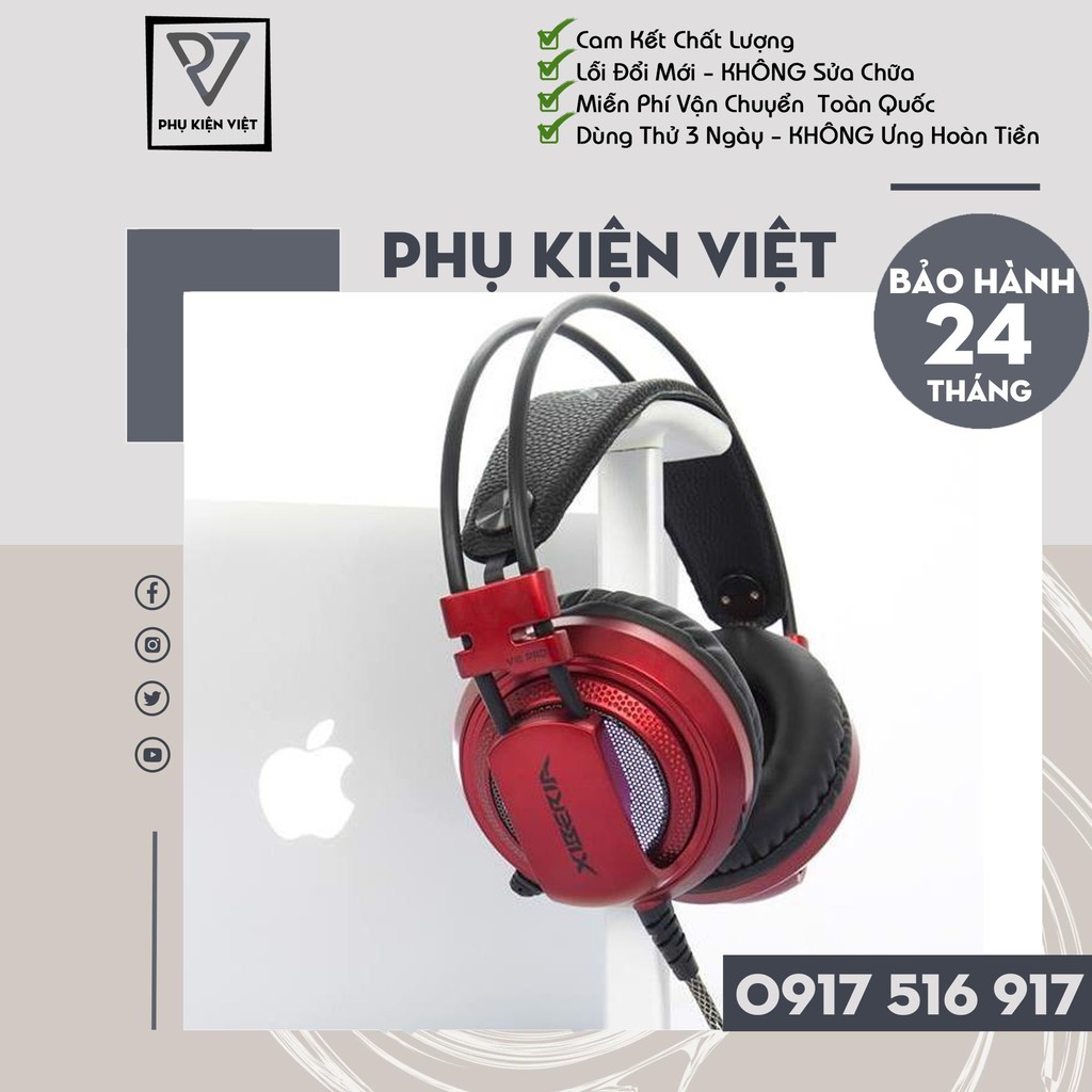 [Hàng Chính Hãng] Tai nghe Gaming Xiberia V10 PRO,Tai nghe Chơi Game Xiberia V10 PRO - Bảo hành 24 tháng