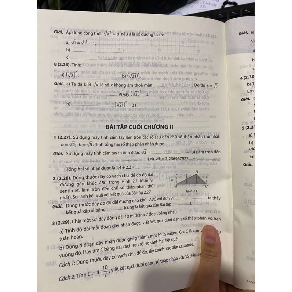Sách - Vở thực hành toán 7 tập 1 ( Kết nối tri thức )
