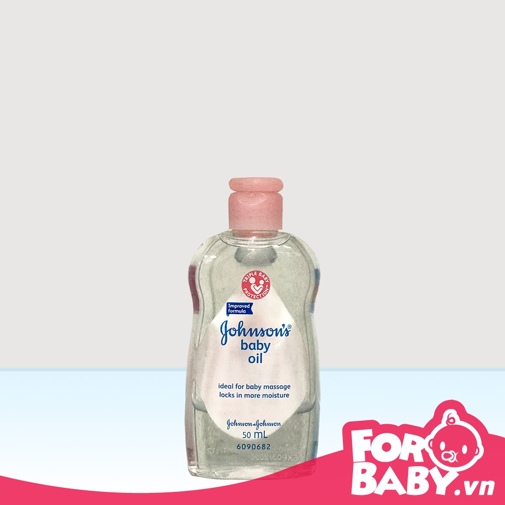  Dầu massage dưỡng da Johnson Baby Oil