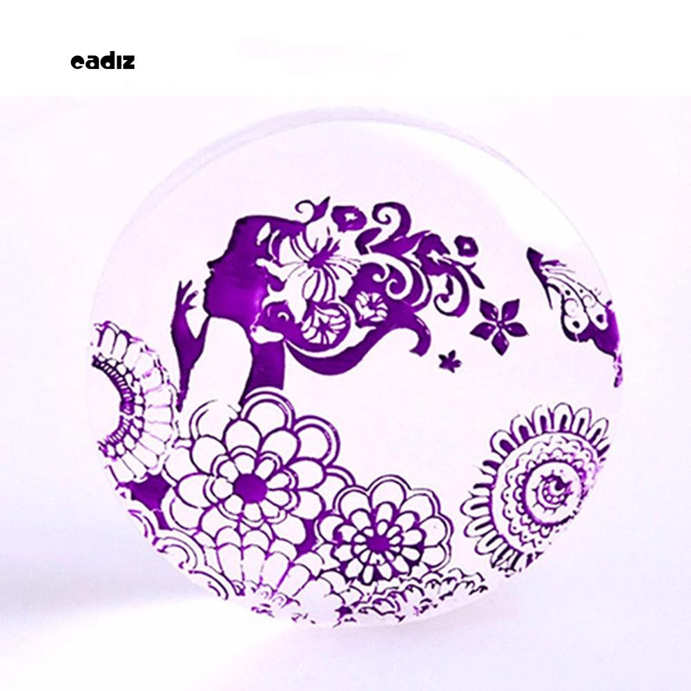 [Hàng mới về] Bộ con dấu trang trí móng tay nghệ thuật tiện dụng