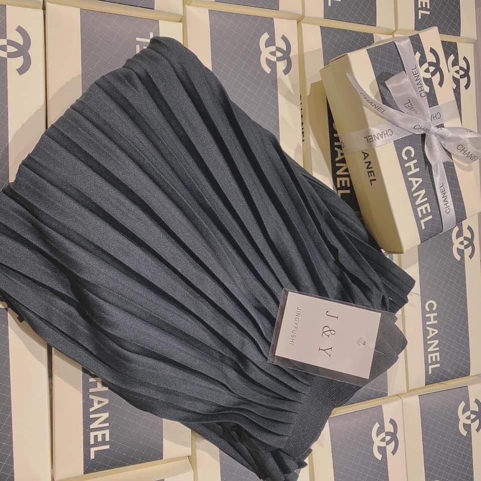  [CHẤT ĐẸP] Chân Váy Xếp Ly Midi Dập Ly Loại 1 | BigBuy360 - bigbuy360.vn