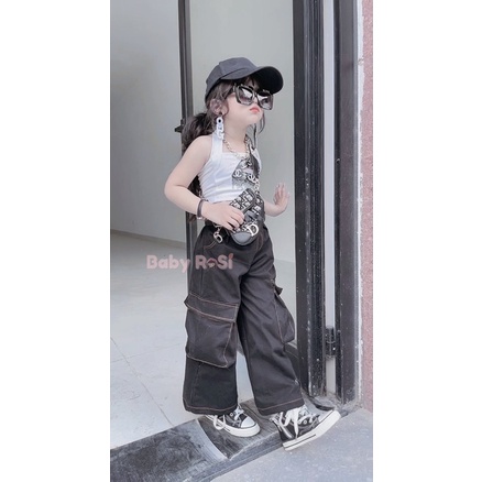 Áo dây môi cho bé gái