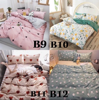 Set chăn ga hàng cotton poly nhập