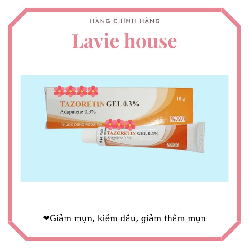 Tazoretin 0.3% - gel bôi mụn | BigBuy360 - bigbuy360.vn